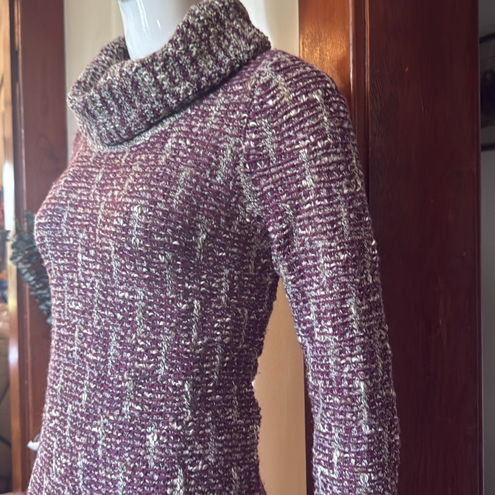 NWt northern reflections size small Women's Purple long Sweater